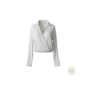 BRAND NEW Retrofete Sheer White Blouse